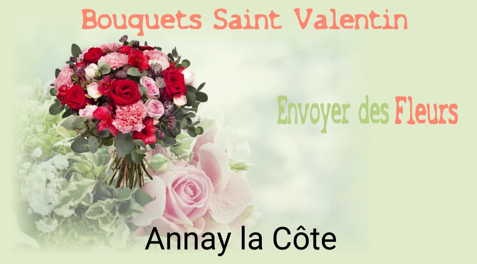 Roses de Saint-Valentin livrées à Annay-la-Côte
